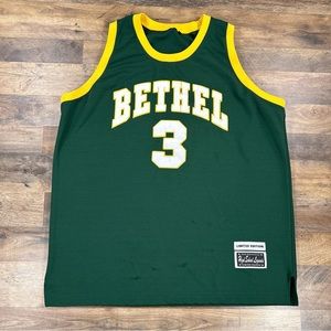 Allen Iverson Jersey 4XL Bethel 3 High School Legends Green Basketball Shirt
